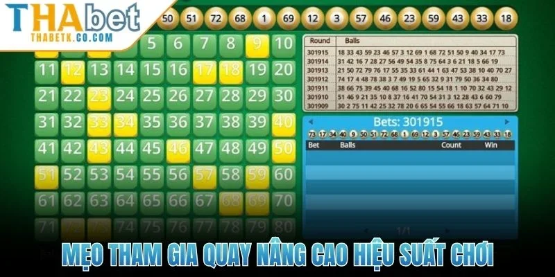 Keno | Tựa Game Dự Đoán Nhanh, Trúng Thưởng Cực Khủng 2 Mẹo tham gia quay nâng cao hiệu suất chơi